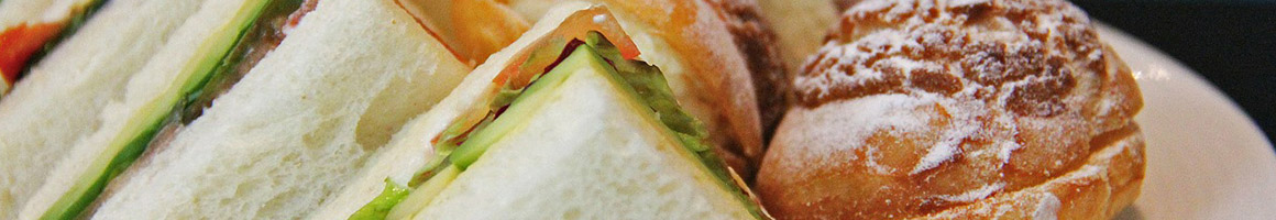 Eating American (New) Greek Sandwich at Marathi Greek Bistro restaurant in New York, NY.